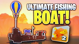 I Built The Ultimate Fishing Boat In Lego Fortnite!