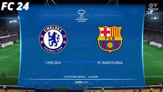 Chelsea vs FC Barcelona | Semi Final | Second Leg | UEFA Women's Champions League | FC 24 |
