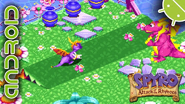 Spyro: Attack of the Rhynocs | NVIDIA SHIELD Android TV | RetroArch Emulator [1080p] | Nintendo GBA