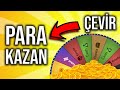 Çark çevirerek internetten para kazanma