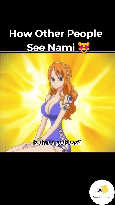 How the straw hats see Nami Vs How other people see Nami