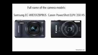 Samsung WB35F vs Canon ELPH 350