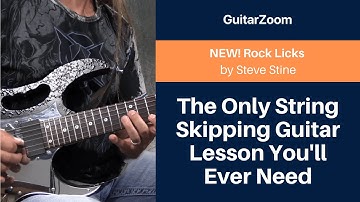 The Only String Skipping Guitar Lesson You