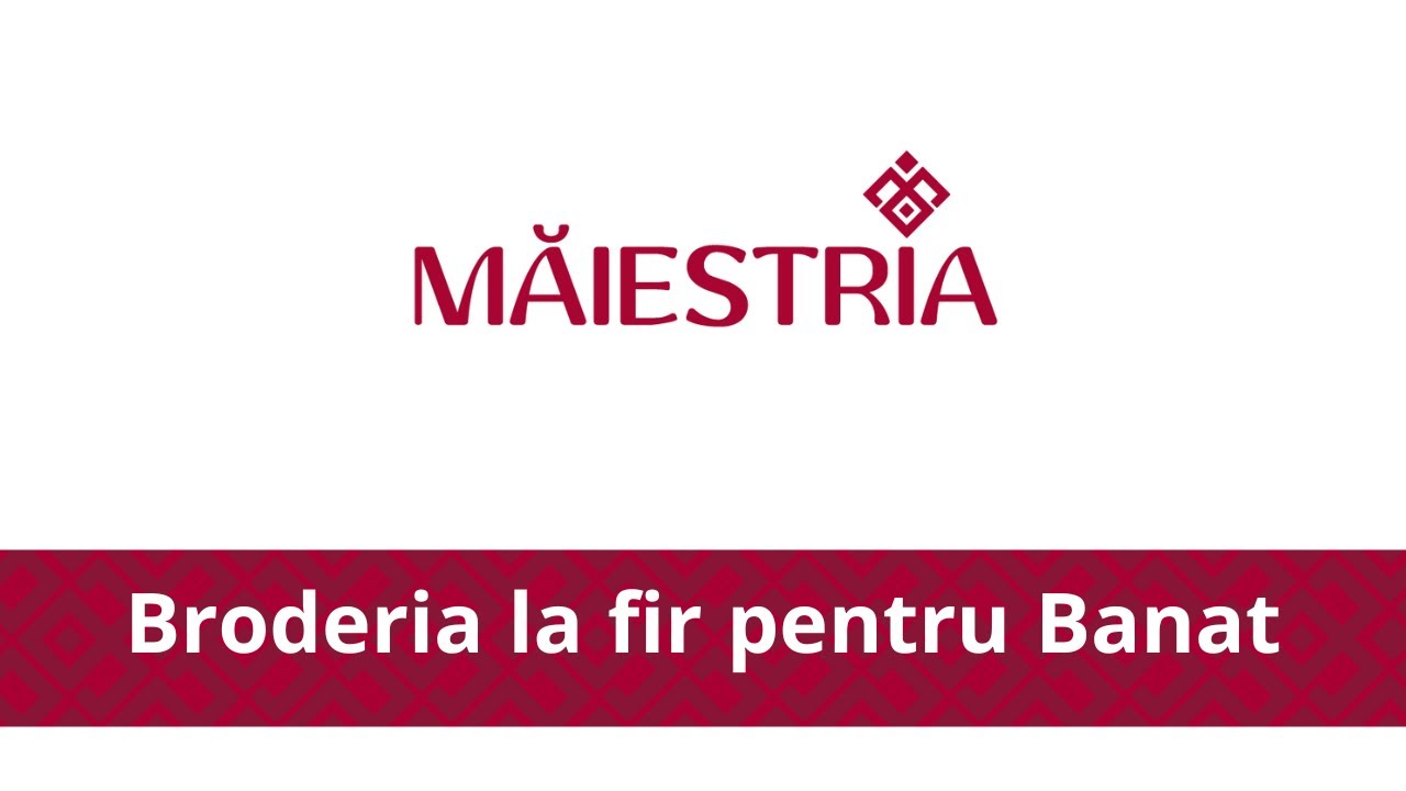 Broderia la fir pentru cămășile de Banat