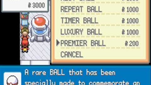 Pokemon Fire Red Scripts: PokeBall Seller Script