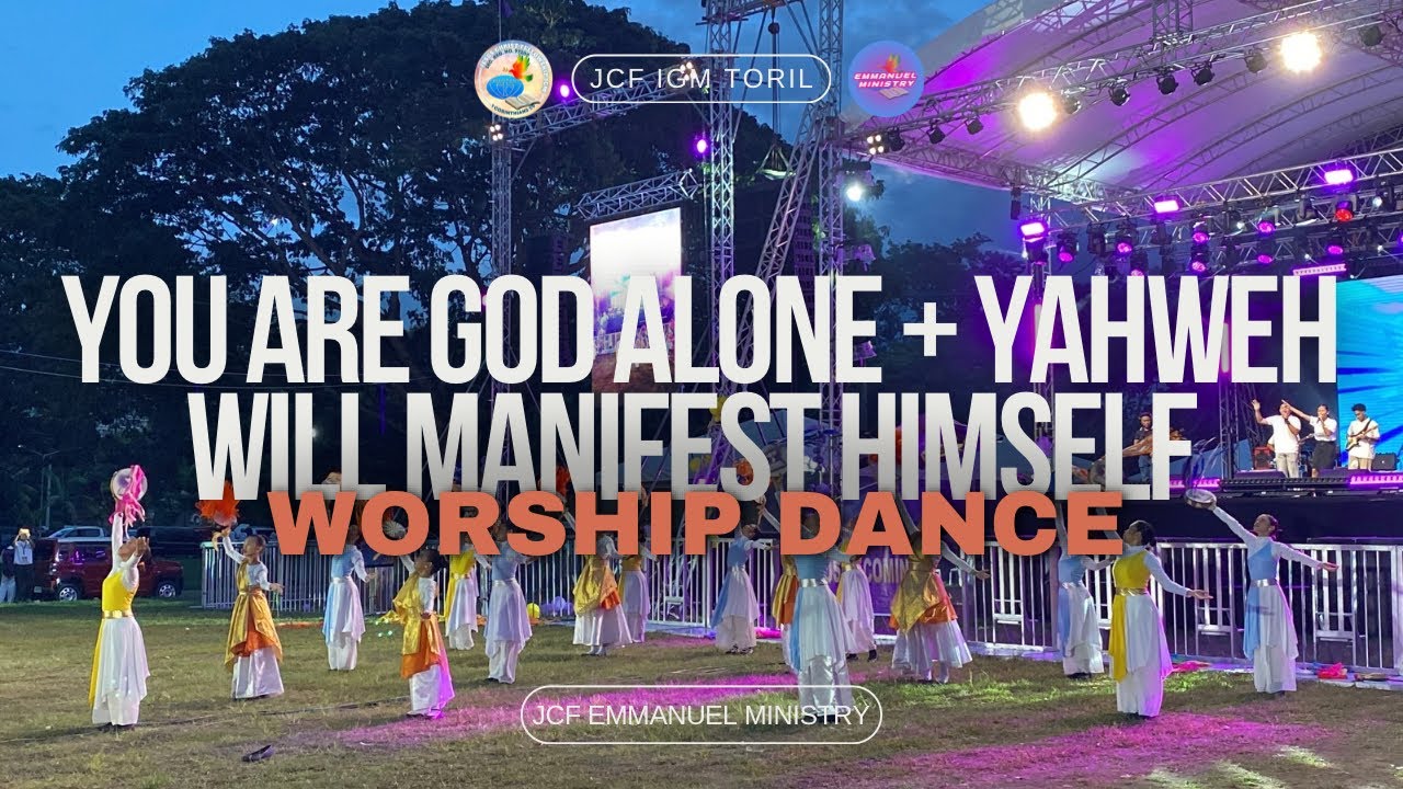 You are God Alone + Yahweh Will Manifest Himself (Tambourine Fan Veils Dance) | Jesus Reigns Davao