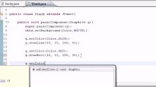 Famous Java Programming Tutorial   86   Drawing More Stuff Net Worth