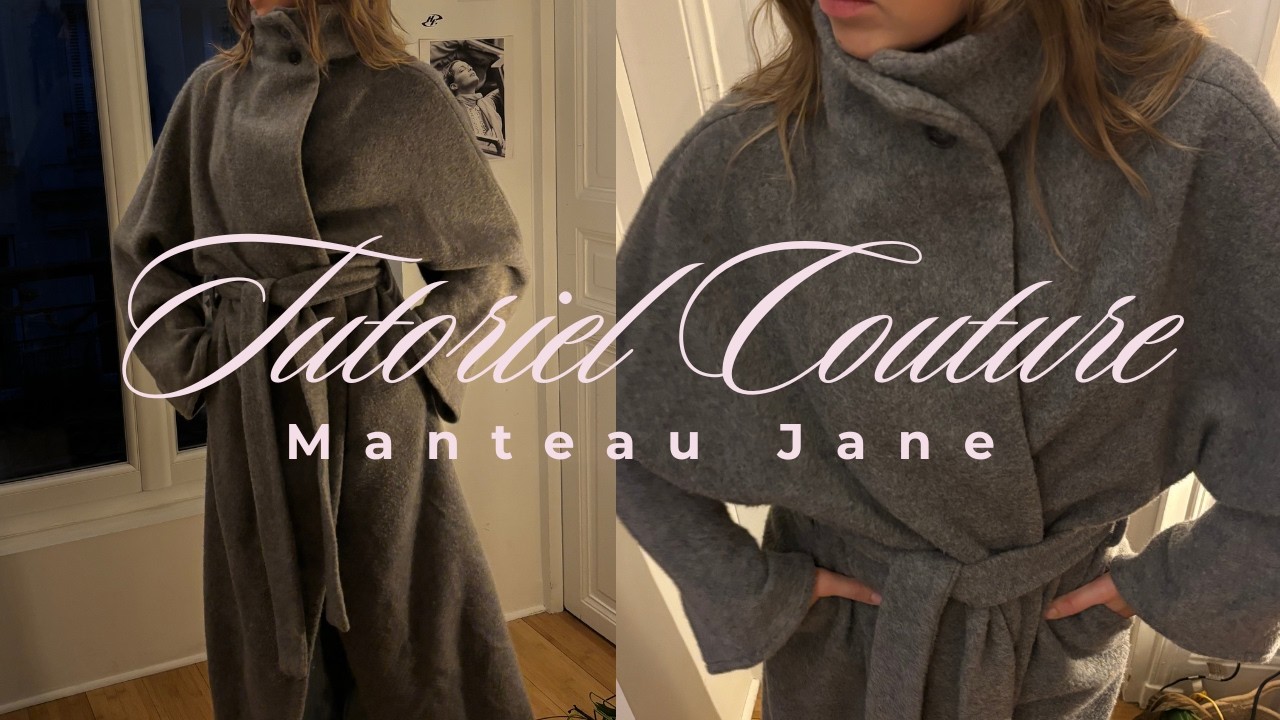 Tutoriel Couture | Patron Manteau Jane JANAROSE