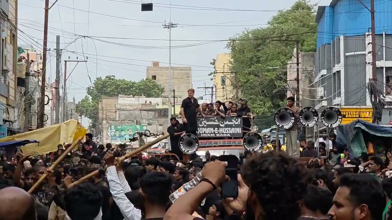 10 MOHARRAM JULOOS  Haathi Ka Samna Matam Na Kera