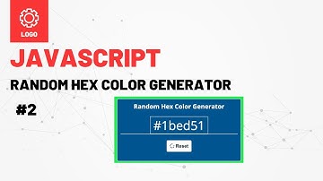 Random Hex Color Generator   JavaScript Fundamentals #2