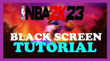 NBA2K23 - How to Fix Black Screen & Stuck on Loading Screen | Complete TUTORIAL 2022