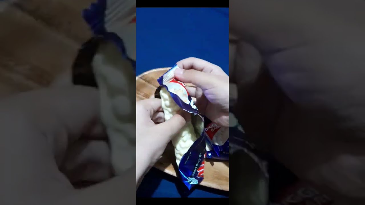 CHOCO MUCHO WHITE CHOCOLATE WAFER CARAMEL ROLL ASMR Satisfying Taste Asmrsounds Shorts