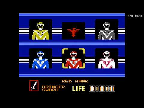 Choujin Sentai Jetman (Japan) Power Rangers полное прохождение [Full Gameplay Talur]