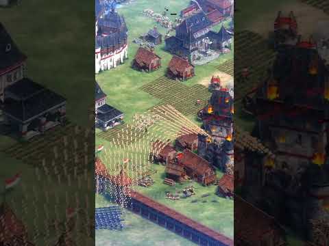 Extreme longbowmen (AoE2) #Shorts