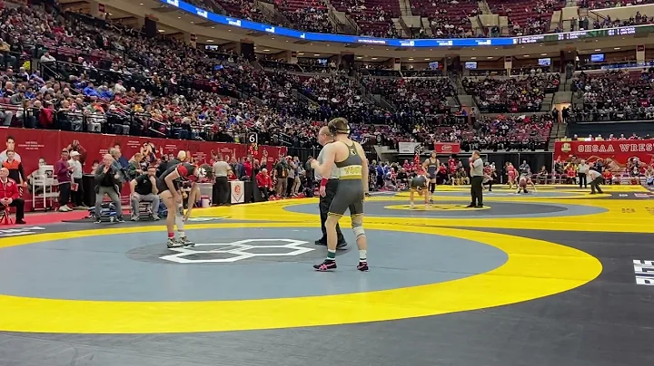 132 lbs SF Hunter Vogus, Monroeville vs Brock Chri...