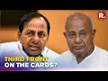 Ex-PM HD Deve Gowda dials KCR; assures support against 'Communal' elements