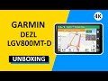 Garmin Dezl LGV800 MT-D Unboxing 4K (010-02314-00)