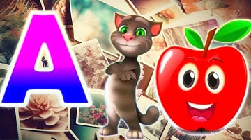Roma and Diana learn the alphabet / ABC song