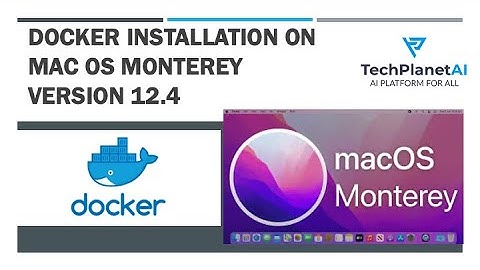 Docker Installation on Macbook Air OS Monterey Latest 2022 | Step by Step Installation