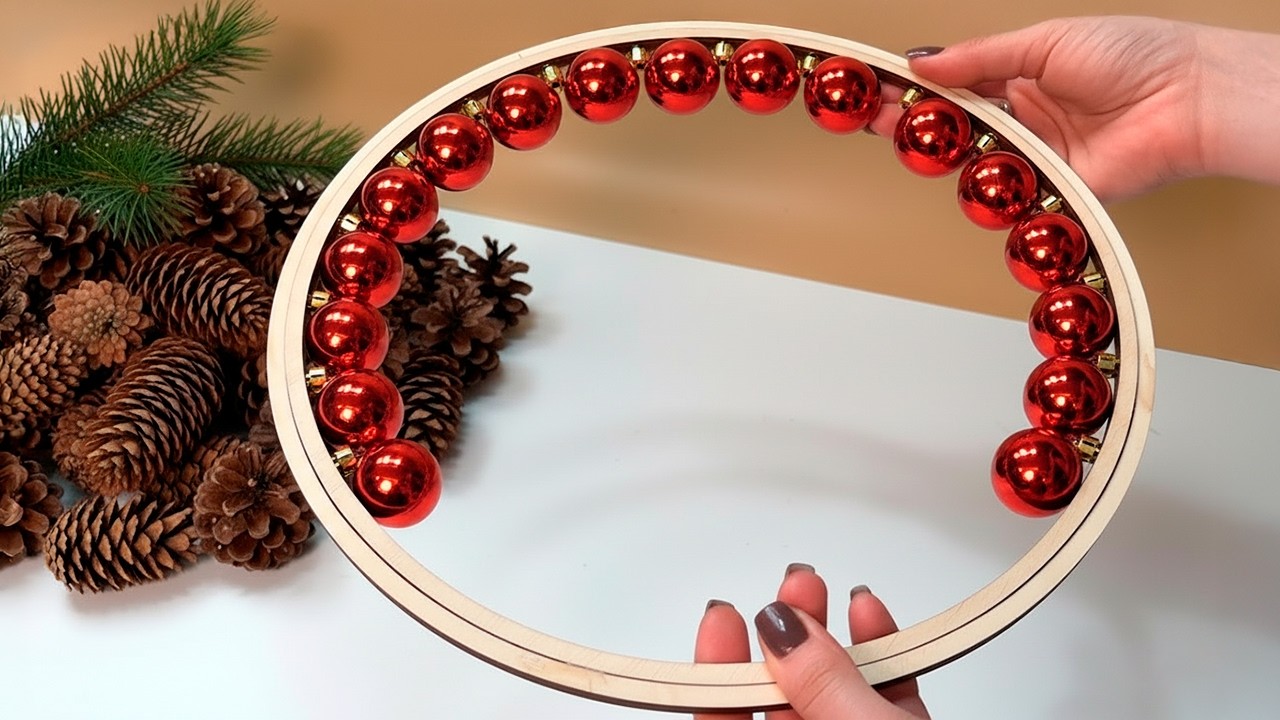 I SAW THIS AT A FANCY STORE AND MADE IT MYSELF!😍 INCREDIBLE CHRISTMAS SIY IDEA