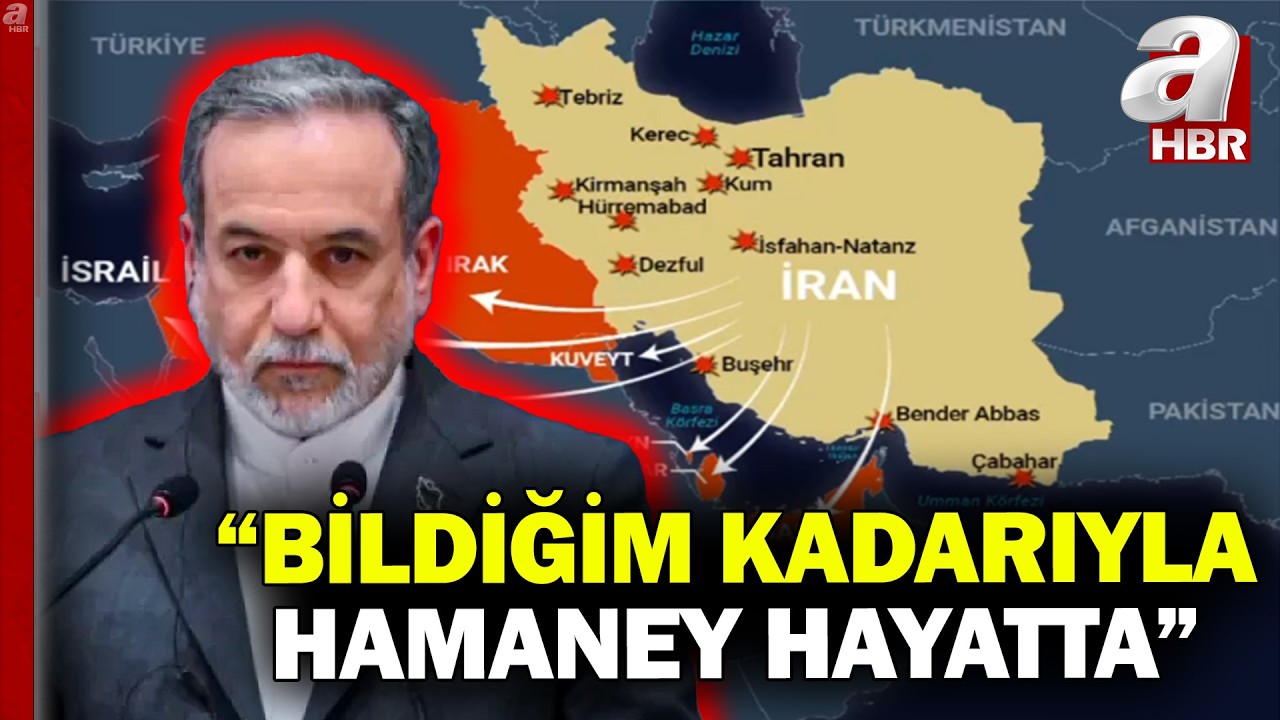 İran Dışişleri Bakanı'ndan Hamaney açıklaması! Hamaney öldü mü? | A Haber