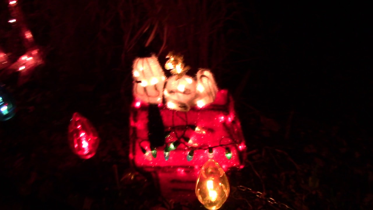 Christmas 2016 front yard decorations - YouTube