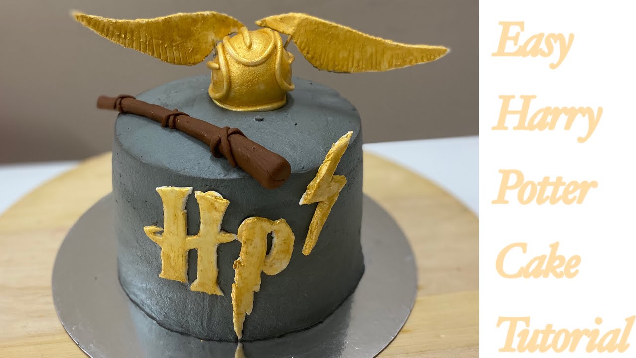 Easy Harry Potter cake /cake decoration/Birthday cake/Harry Potter ...