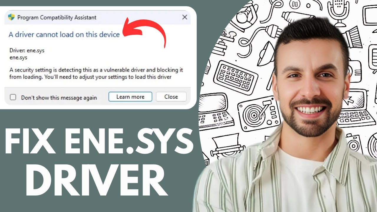 NEW! How to Fix Driver Cannot Load on This Device ene sys - 2025 (NEW ...