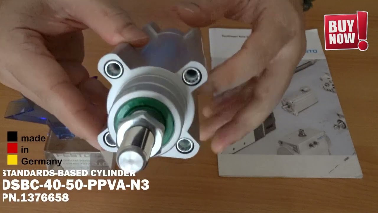 FESTO STANDARDS-BASED CYLINDER DSBC-40-50-PPVA-N3 PN.1376658