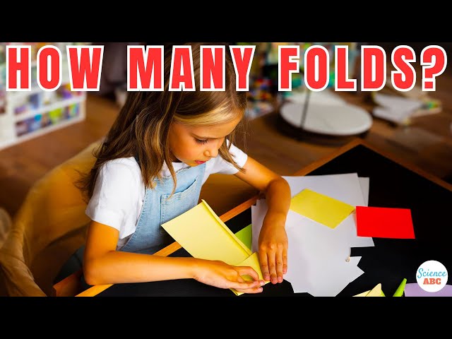 What's the maximum number of times that you can fold a piece of paper? -  BBC Science Focus Magazine