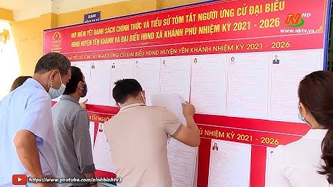 Yên Khánh tập trung tổ chức Hội nghị tiếp xúc cử tri