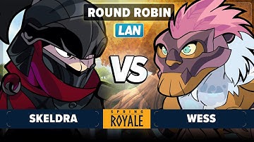 Skeldra vs Wess - Round Robin - Spring Royale 2024 - LAN 1v1