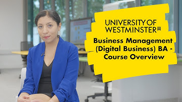 Bedrijfsmanagement (digitale business) BA - Cursusoverzicht | The University of Westminster