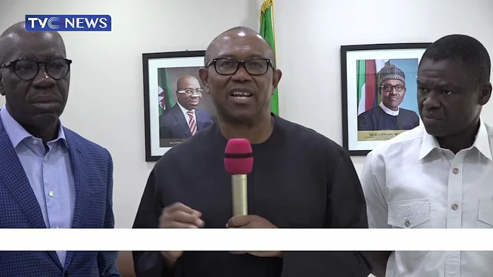 Peter Obi Visits Gov Obaseki to Consult Over His 2...