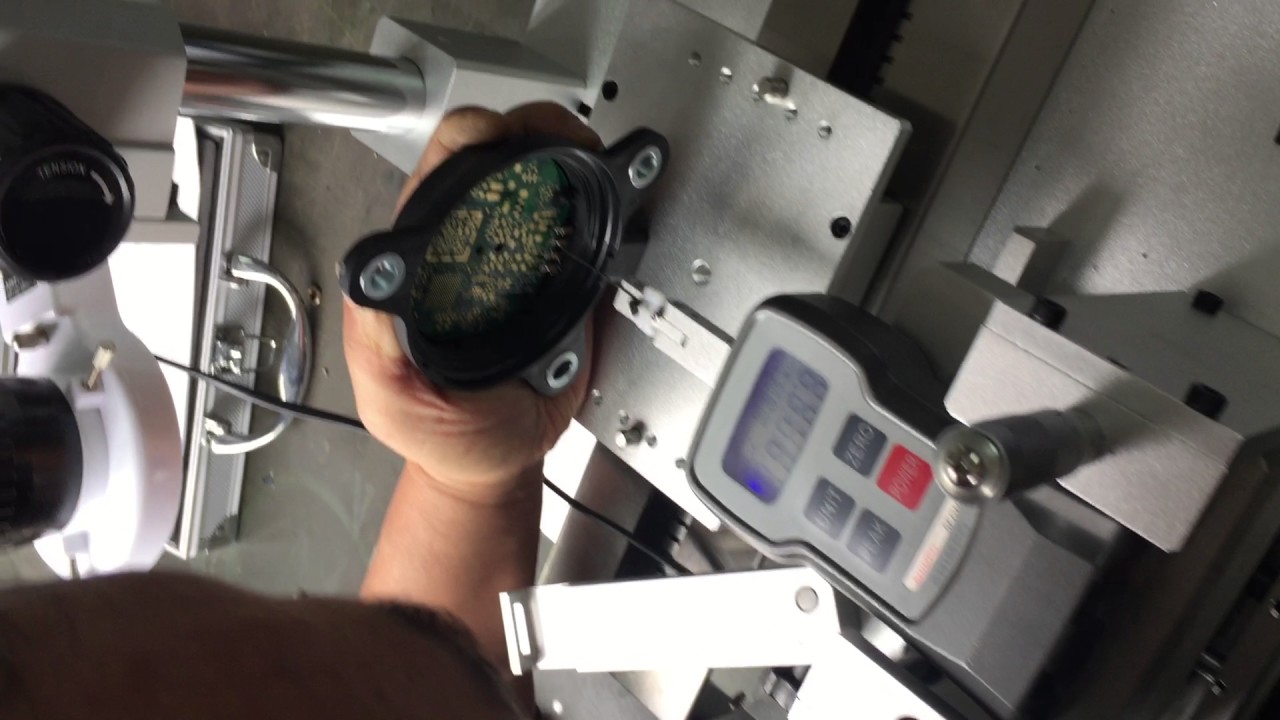 20170119 making sample 2/5 - heavy wire pull testing: - YouTube