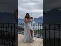 Skyfall 🌌🎶 Adele | Violin Cover 🎻 Baron Tavernier, Lavaux #Shorts