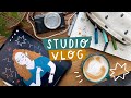 STUDIO VLOG | Sketching, thrifting and a ✳︎ studio makeover ✳︎