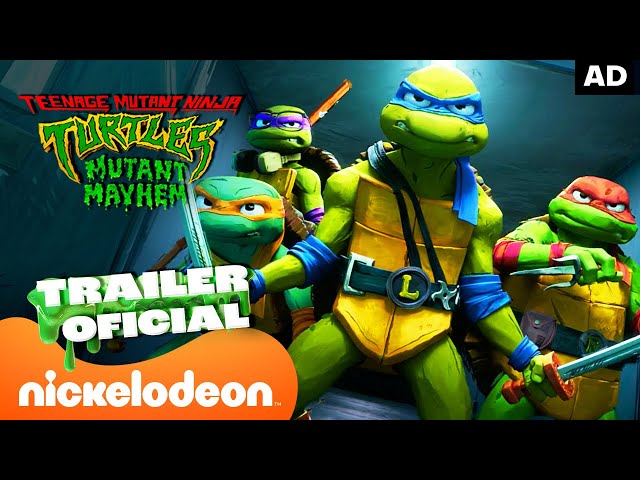 As Tartarugas Ninja: Caos Mutante | Trailer Oficial | Nickelodeon em Português