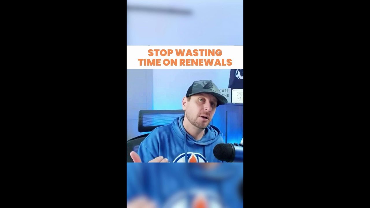 Stop Wasting Time on Renewals