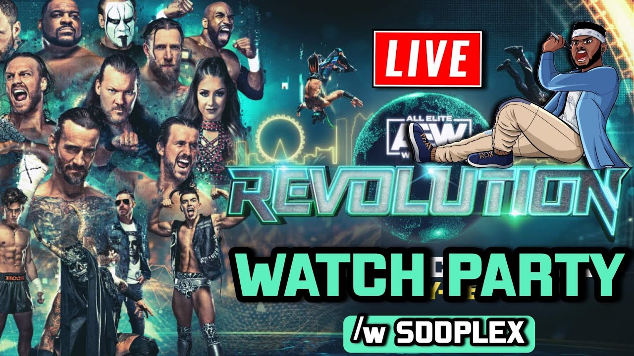 AEW Revolution 2022 Full Show Livestream - Live Reactions (WATCH PARTY)