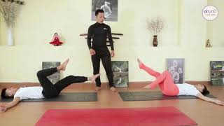 Bài tập Yoga cho người mất ngủ, đau đầu | Yoga tại nhà Hóng Showbiz