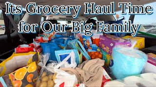 BiMONTHLY GROCERY HAUL FOR OUR FAMiLY OF 10