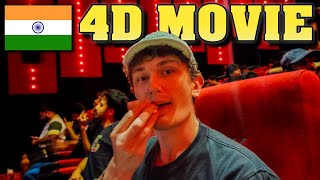 Americans SHOCKED By 4D Movie in India!