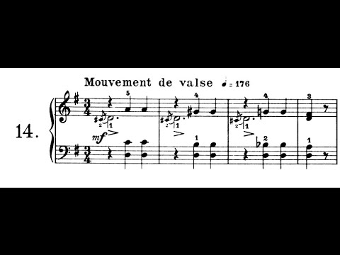 Burgmüller op. 100 n. 14 "La styrienne"