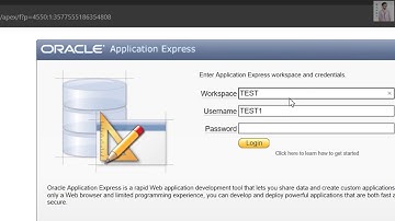 How To Create Oracle Database - Using GUI - Browser