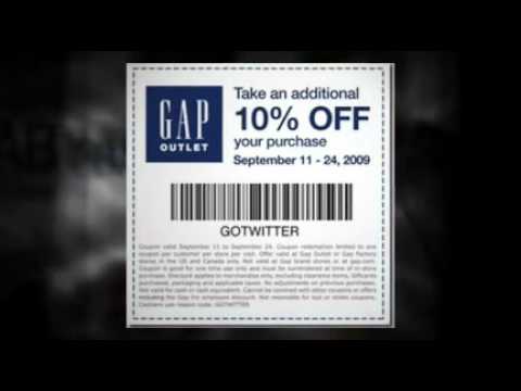 Gap Outlet Printable Coupons