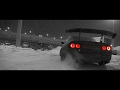 BMW 5, Nissan Skyline winter drift