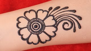 mind-blowing arabic mehndi design | easy henna design | new mehendi, latest mehandi ka design