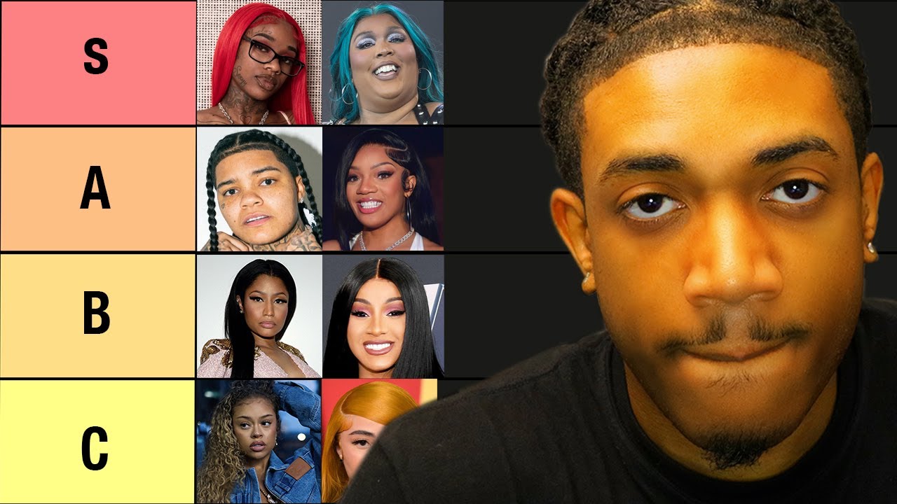 The Most Accurate Female Rapper Tier List YouTube the-most-accurate-female-rapper-tier-list-youtube