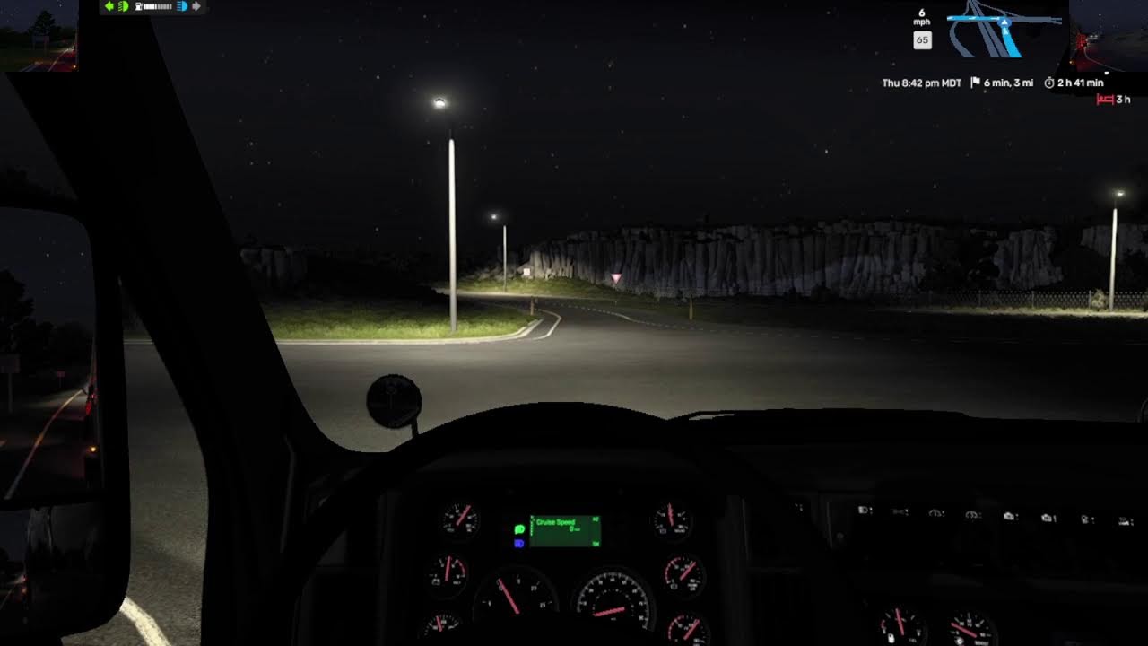 Kenworth T700 Ride with a Double Turnpike Flatbed Trailer